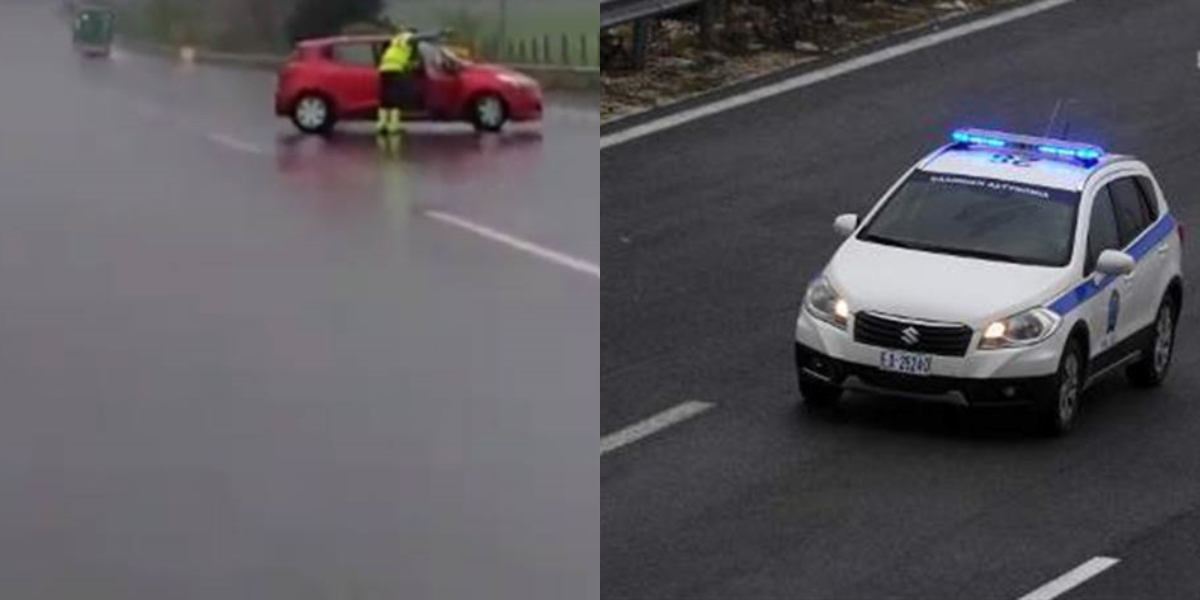 Εθνική οδός τρόμος: Οδηγός μπήκε στο αντίθετο ρεύμα με ιλιγγιώδη ταχύτητα (video)