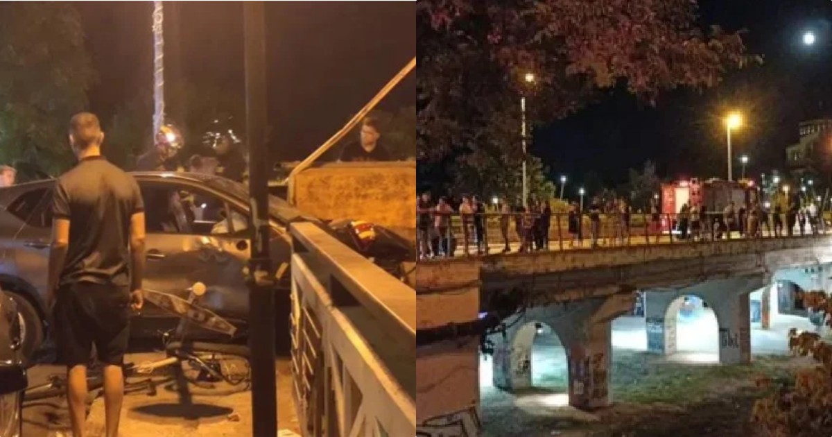 Τροχαίο στη Λάρισα: Εκτινάχθηκαν από τη γέφυρα Αλκαζάρ δύο 16χρονα παιδιά που παρασύρθηκαν από όχημα