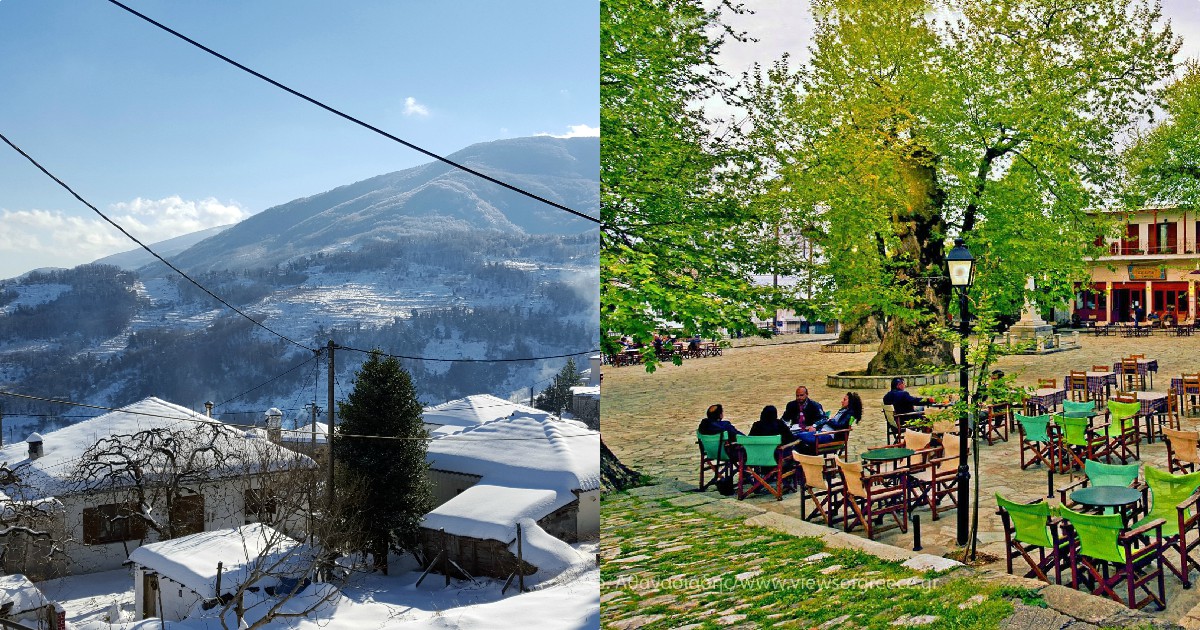 Ζαγορά: Ένα από τα ομορφότερα χωριά της Ελλάδας μας, βρίσκεται καλά κρυμμένο πίσω από το βουνό στο Πήλιο