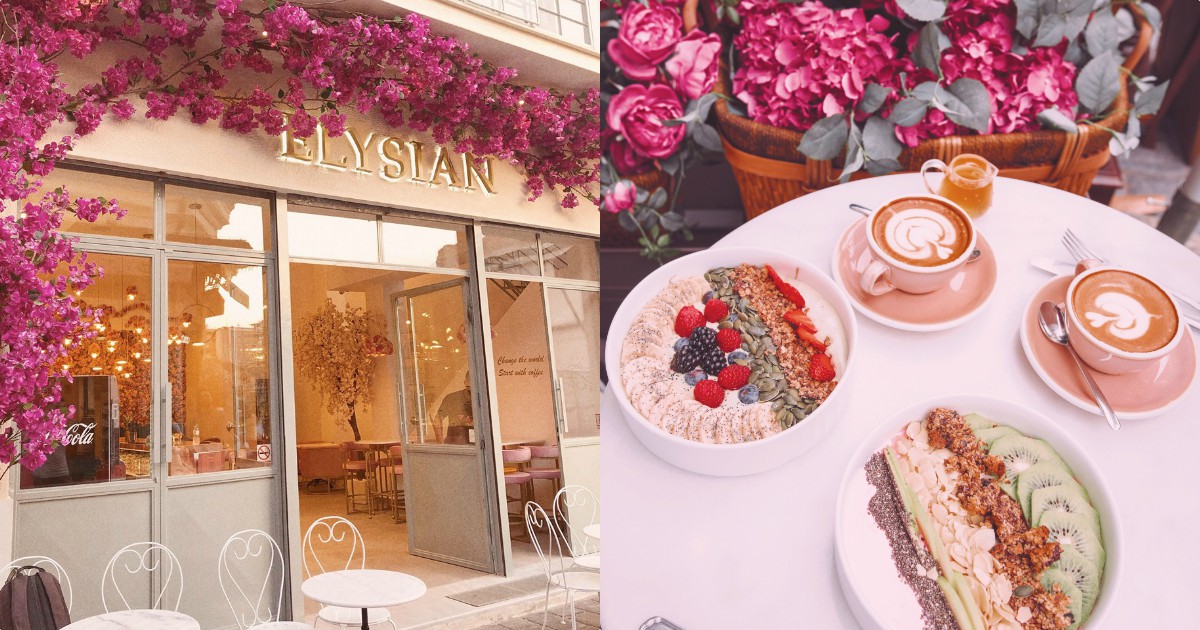 Παραδεισένιο καφέ στην Αθήνα: Το café-bar που ομορφαίνει το κέντρο της Αθήνας με τα λουλούδια του και τα γλυκά του