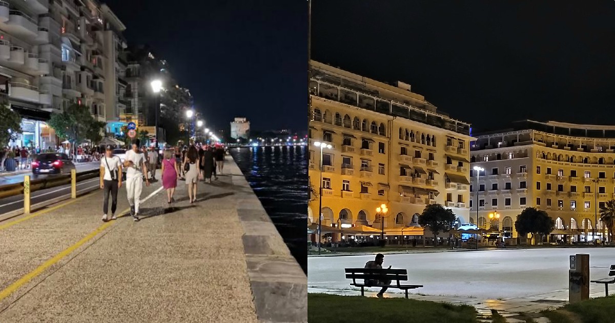 Θεσσαλονίκη κέντρο: Ο νέος φωτισμός εντυπωσιάζει και αλλάζει τελείως την όψη του κέντρου – Πανέμορφες εικόνες