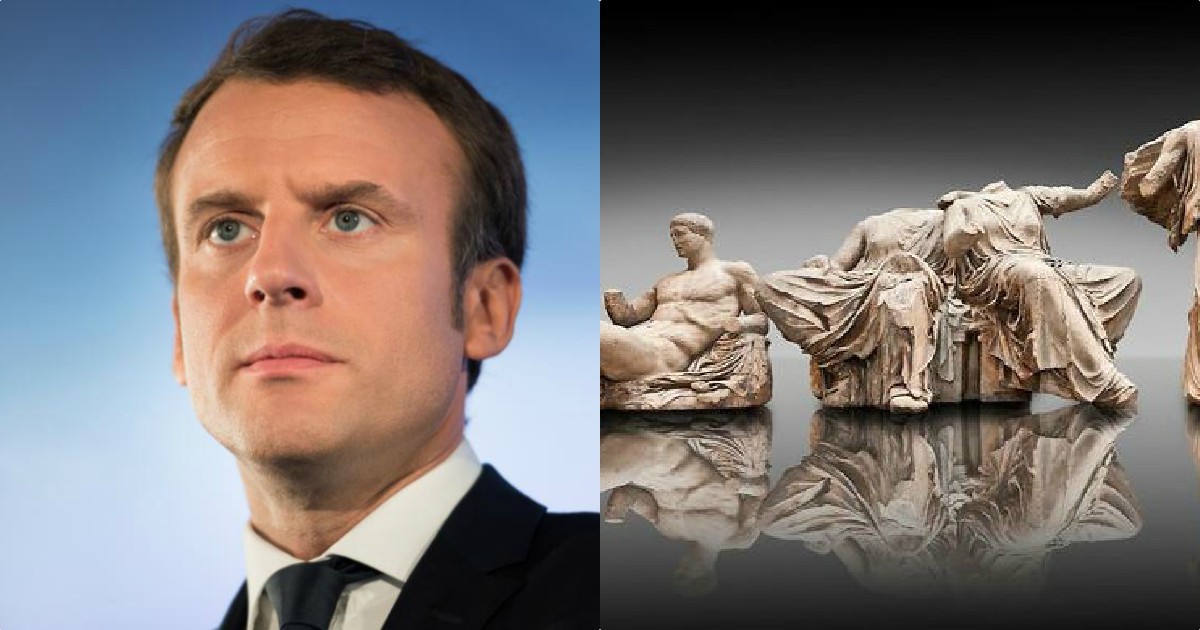 Μακρόν γλυπτά Παρθενώνα: Ο Γάλλος πρόεδρος ανοίγει για τα καλά τον δρόμο για την επιστροφή τους