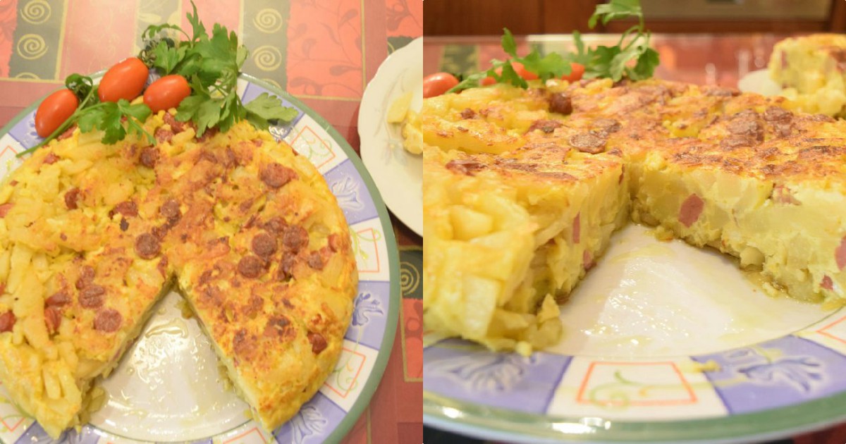 Ομελέτα με λουκάνικα και πατάτες: Το γευστικό και γρήγορο πιάτο για όλη την οικογένεια