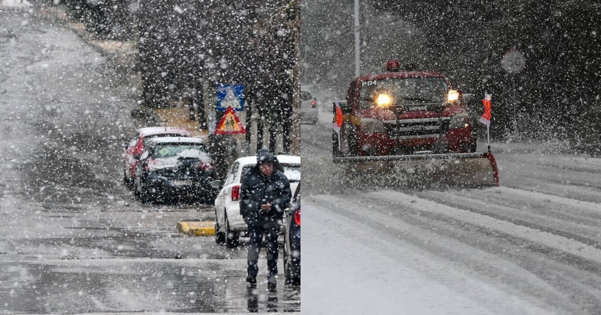 Πρόγνωση καιρού Κυριακής: Παγετός και χιόνια την Κυριακή – Αναλυτική πρόγνωση καιρού για όλη την Ελλάδα
