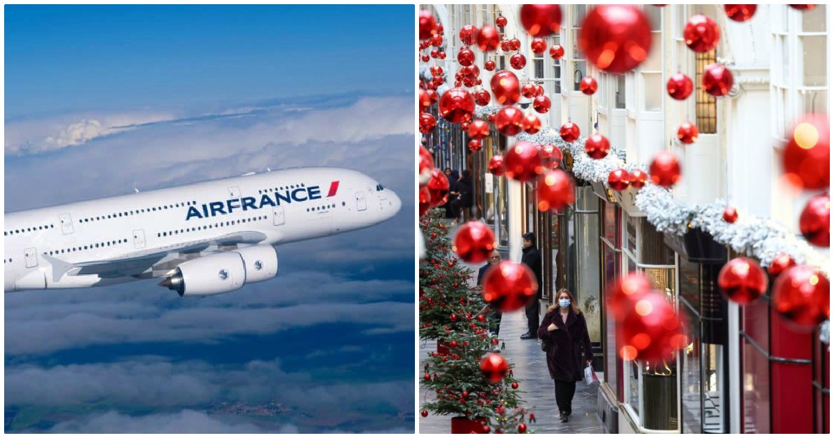 Air France: Η αεροπορική αυξάνει τη συχνότητα των δρομολογίων για την περίοδο των Χριστουγέννων