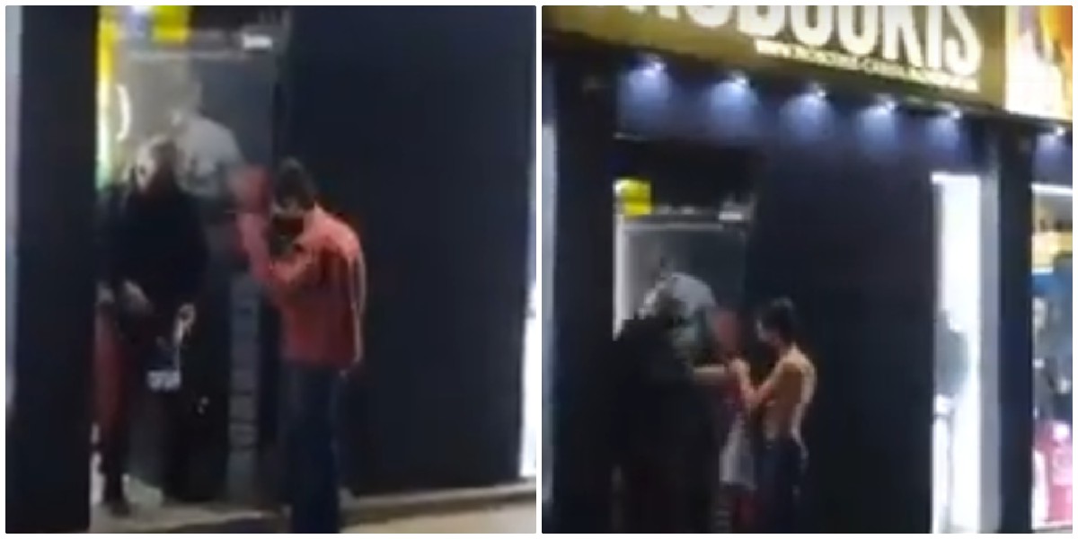 Αγρίνιο: Νεαρός δοκιμάζει ρούχα έξω από ένα κατάστημα – Τα πρώτα ευτράπελα του click away είναι γεγονός