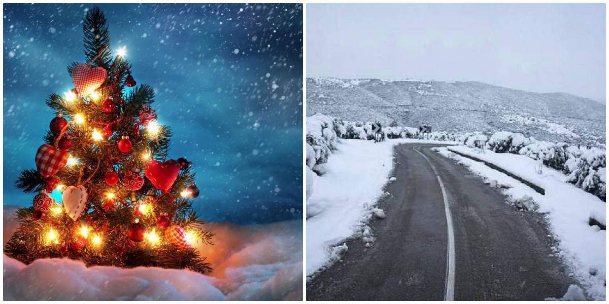 Καιρός Χριστούγεννα: Αίθριος ο καιρός με ηλιοφάνεια τα Χριστούγεννα – Πρωτοχρονιά με χιόνια και κρύο