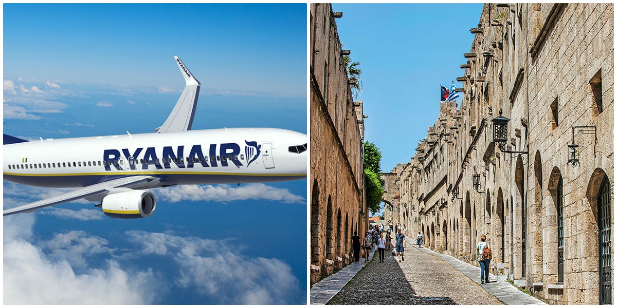 Νέα πτήση Ryanair: Η αεροπορική εταιρία θα πραγματοποιεί το νέο δρομολόγιο Ρόδος-Βενετία