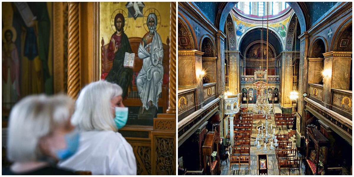 Πρόστιμο Θεσσαλονίκη: 1.500 ευρώ πρόστιμο σε ιερέα και οκτώ πιστούς για παράνομη Θεία Λειτουργία