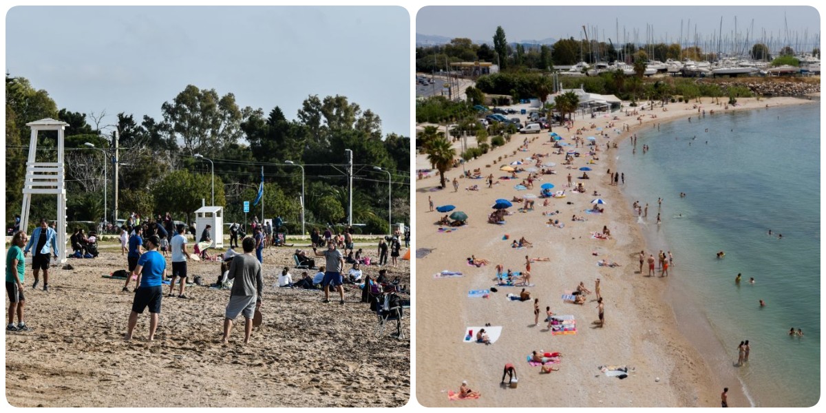 Αθήνα lockdown: Κοσμοσυρροή το Σαββατοκύριακο στις παραλίες της Αττικής – Τι ανέφερε το Reuters