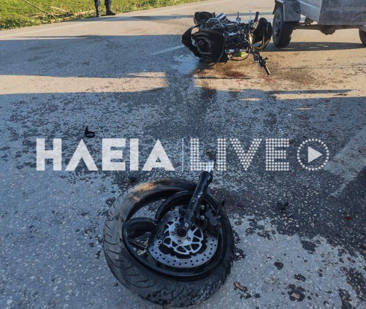 Ηλεία τραγωδία: Φονικό τροχαίο ατύχημα στοίχισε στη ζωή σε 25χρονο