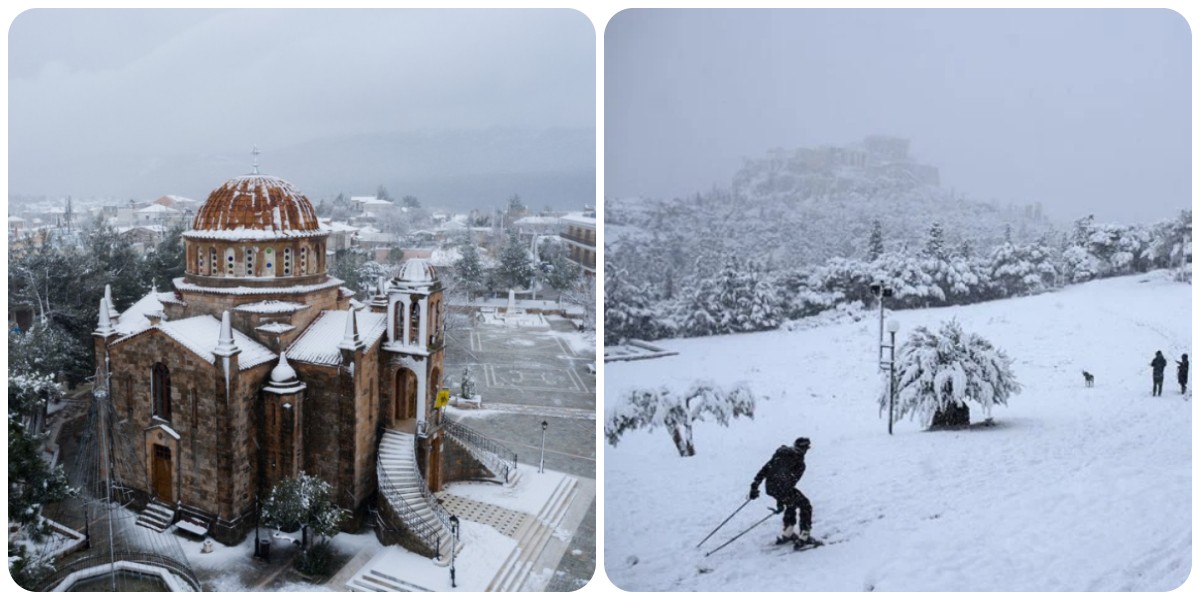 Κακοκαιρία στην Ελλάδα: Ιταλοί μετεωρολόγοι προειδοποιούν για ιστορικό χιονιά το Μάρτιο