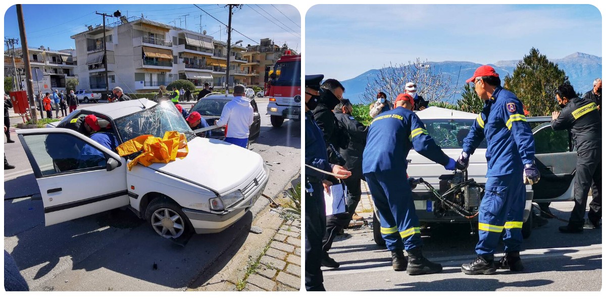 Ναύπλιο τροχαίο: Σοκαριστικό τροχαίο ατύχημα με ένα νεκρό – Σκληρές εικόνες από το ατύχημα
