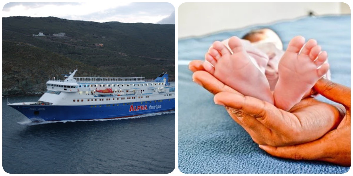 Πειραιάς: 28χρονη γέννησε αγοράκι εν πλω σε δρομολόγιο από Κύθηρα προς λιμάνι Πειραιά