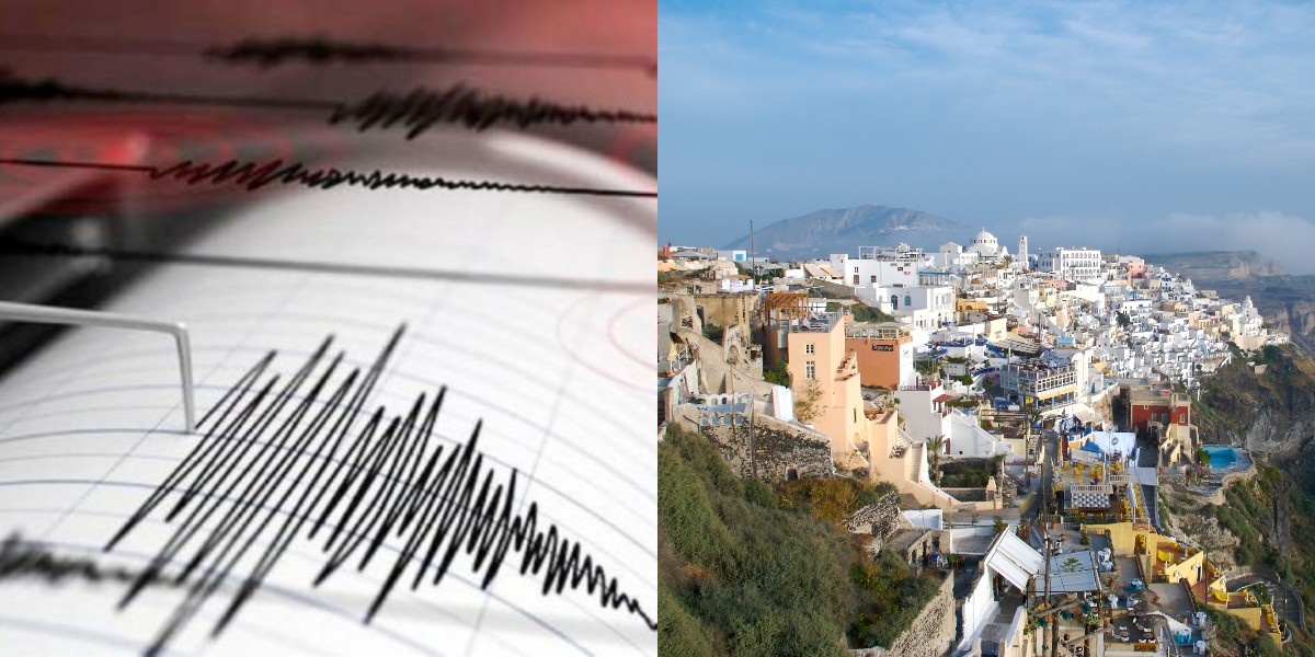Σεισμός στη Σαντορίνη: Νέος σεισμός 3,4 ρίχτερ κοντά στο νησί της Σαντορίνης