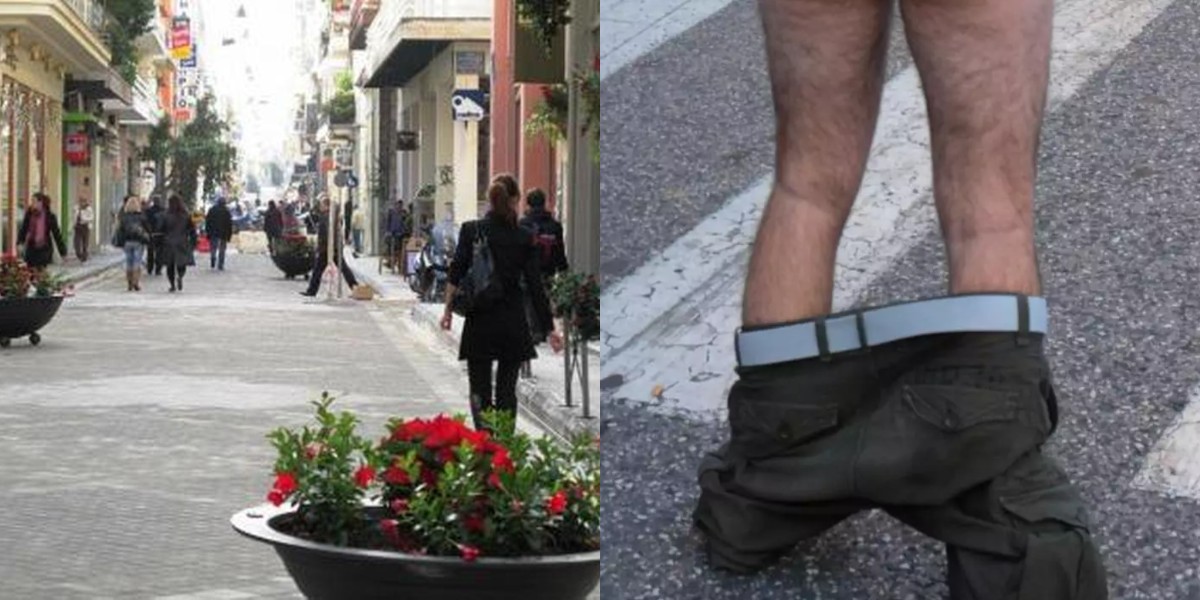 Σοκ στην Πάτρα: Άνδρας έτρεχε γυμνός στους δρόμους να γιορτάσει το αρνητικό rapid test