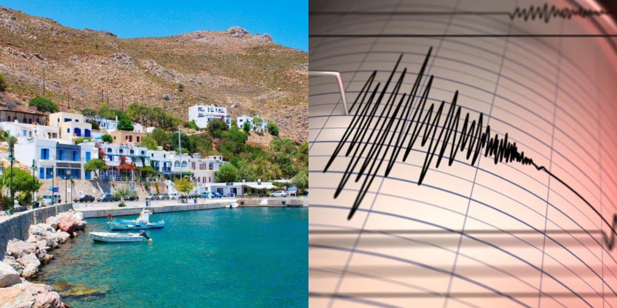 Τήλος σεισμός: Σεισμική δόνηση 3,3 ρίχτερ κοντά στο νησί της Τήλου