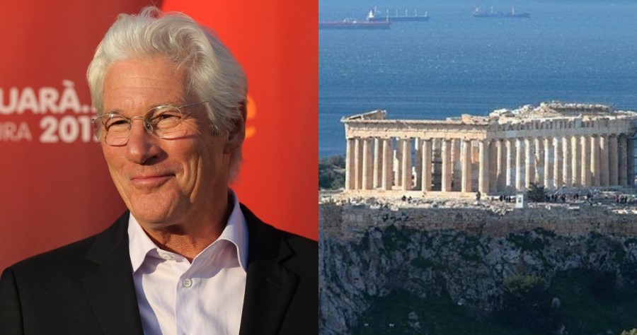 Ο Ρίτσαρντ Γκιρ αποθεώνει τη χώρα μας: «Ποιος μπορεί να μην αγαπά την Ελλάδα; Ολοι έχουμε 1 κομμάτι της εντός μας»