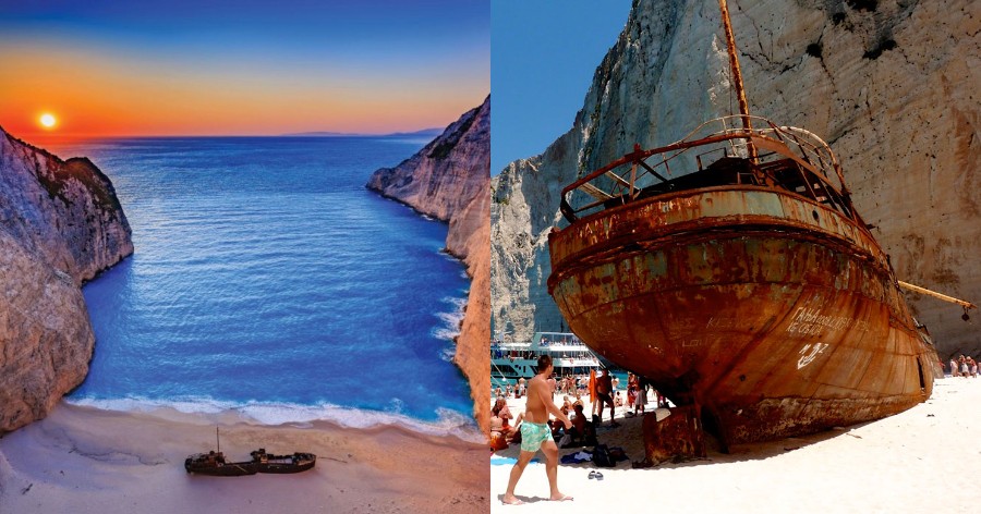 Το Ναυάγιο: Η αληθινή ιστορία του πλοίου “Παναγιώτης”, στην ομορφότερη παραλία της Ελλάδας