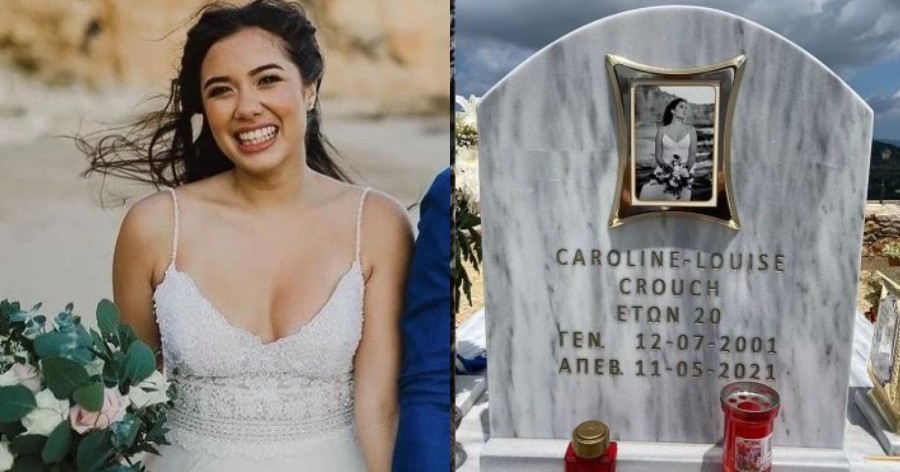 Πραγματική ανατριχίλα: Η φωτογραφία με τη μικρή Λυδία πάνω από τον τάφο της Καρολάιν