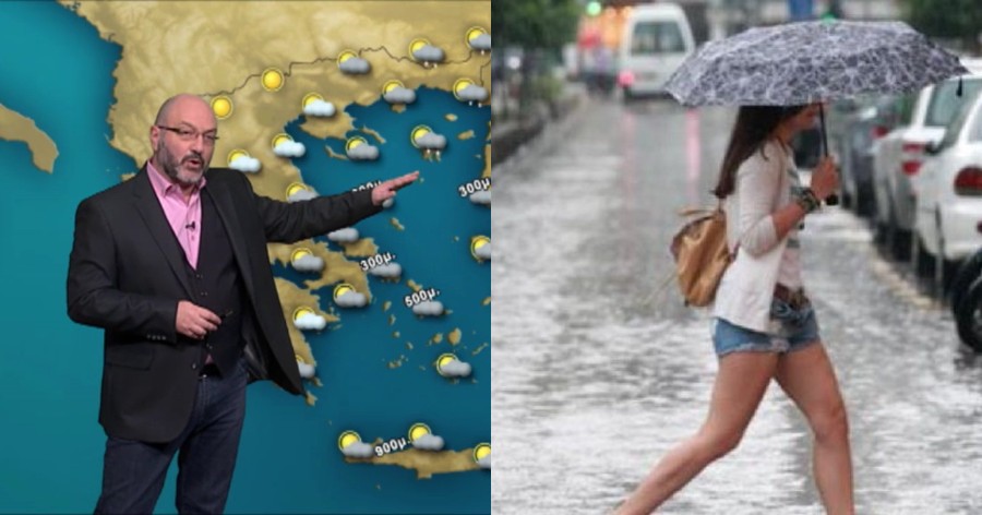 Σάκης Αρναούτογλου: Έρχεται κακοκαιρία διαρκείας 10 ημερών με βροχές, μπόρες και καταιγίδες – Που θα χτυπήσει