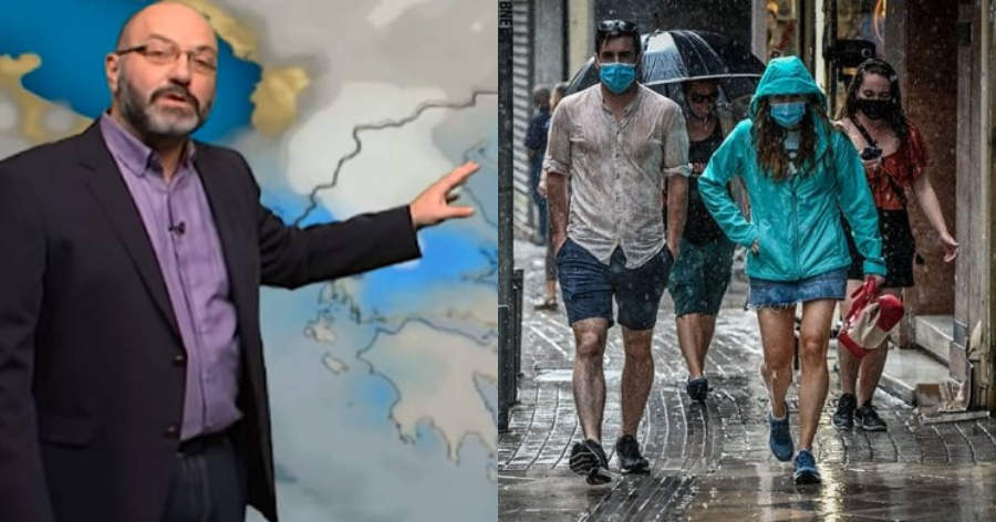 Σάκης Αρναούτογλου: Μανιασμένος και σήμερα ο καιρός με έντονες καταιγίδες – Που θα χτυπήσει τις επόμενες ώρες