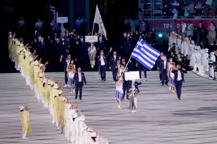 Τελετή Έναρξης Ολυμπιακών Αγώνων: Πετρούνιας και Κορακάκη μπαίνουν πρώτοι στο στάδιο