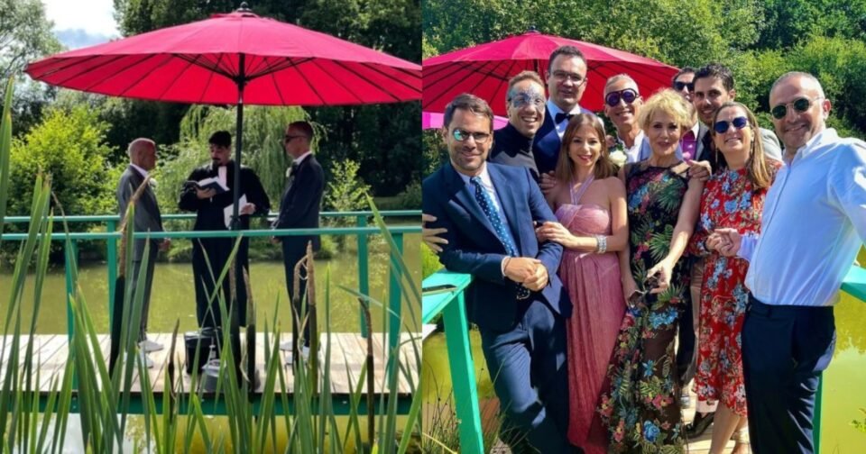Γνωστός Έλληνας γιατρός παντρεύτηκε τον σύντροφό του στην Γαλλία και ακολούθησε γαμήλιο γλέντι με συρτάκι