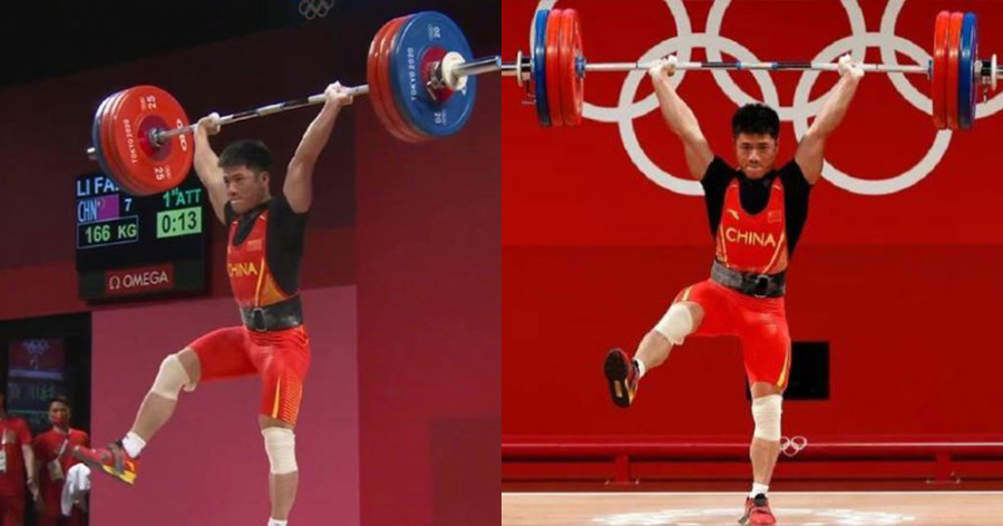 Πρώτη φορά στην ιστορία: Αρσιβαρίστας κέρδισε το χρυσό στους Ολυμπιακούς, ισορροπώντας στο ένα πόδι