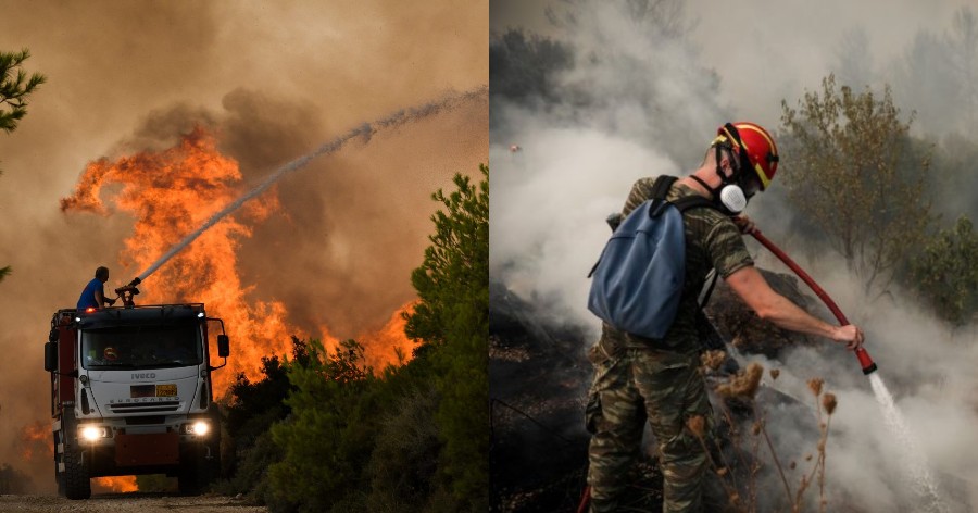 Ναι, εγώ έβαλα τη φωτιά στην Βαρυμπόμπη…