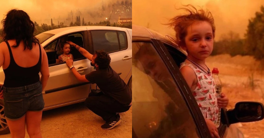 «Η Βαλεντίνα σταμάτησε να κλαίει»: Η ιστορία της εικόνας του κοριτσιού που συγκλόνισε όλη την Ελλάδα