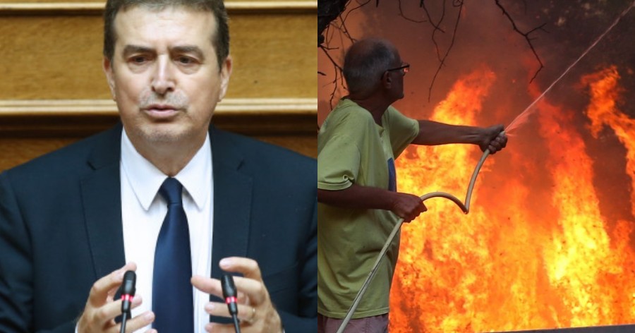 Μιχάλης Χρυσοχοϊδης: «Ήμασταν προετοιμασμένοι για τη φωτιά στη Βαρυμπόμπη »