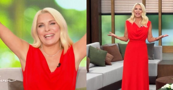 Ελένη Μενεγάκη: Η λαμπερή πρεμιέρα, το υπέροχο φόρεμα και τα πρώτα λόγια της
