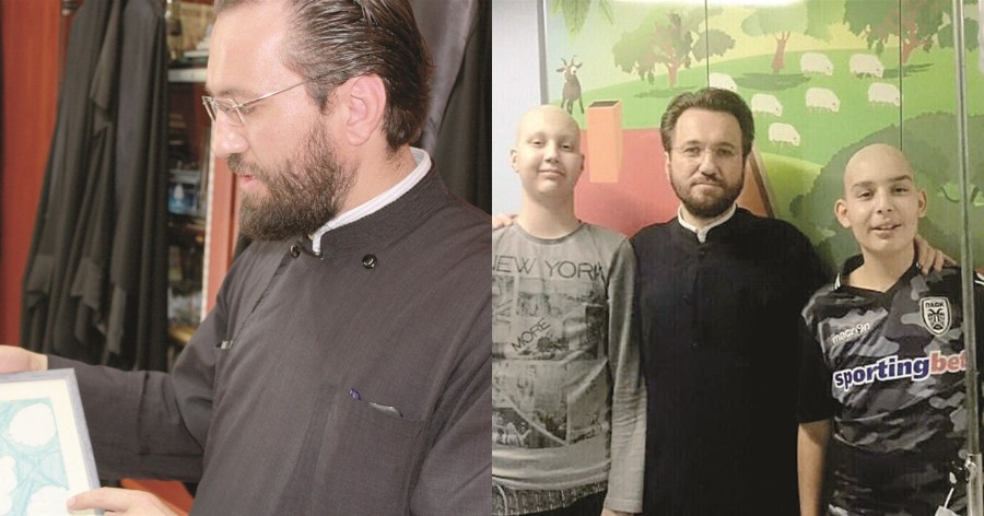 Πάτερ Νικόλαος Παπαγεωργίου: Ένας «άγγελος» που φοράει ράσα και βοηθάει παιδιά με σοβαρά προβλήματα υγείας