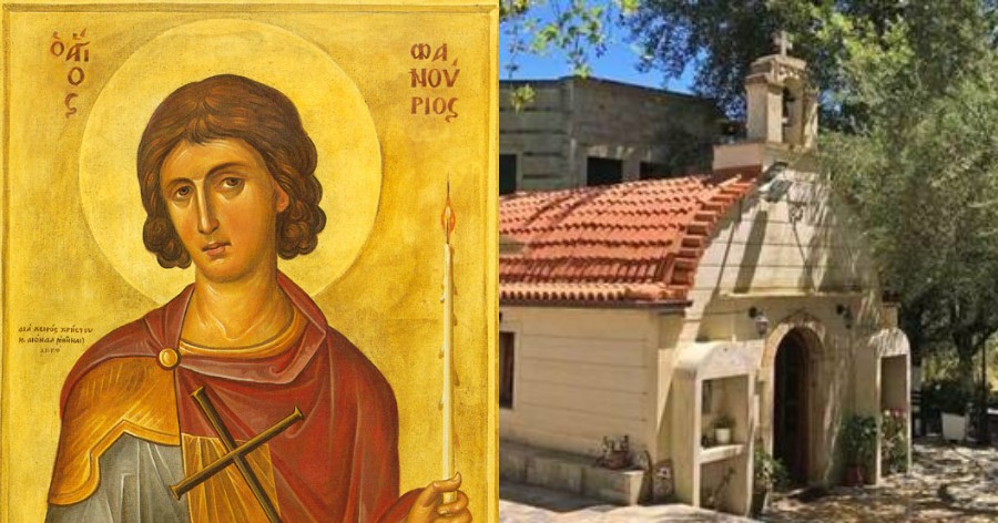 Άξιο θαυμασμού το γραφικό εκκλησάκι των θαυμάτων του Άγιου Φανουρίου στην Κρήτη