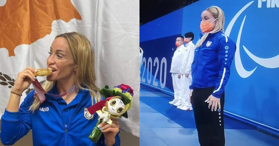 Με χρυσό μετάλλιο επιστέφει στην Κύπρο η Καρολίνα Πελενδρίτου: Φοβερή η κούρσα της στους Παραολυμπιακούς Αγώνες