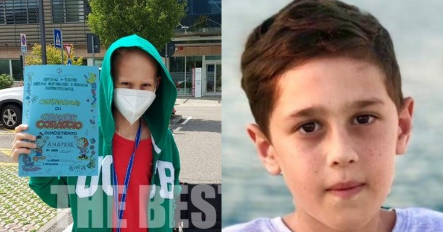 Ευχάριστα νέα για τον 11χρονο Ανδρέα: Βελτιώνεται η υγεία του αγοριού που διεγνώσθη με κακοήθη όγκο στον εγκέφαλο