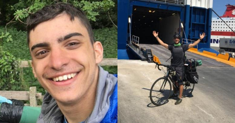«Ξεκίνησα για πλάκα»: Έλληνας φοιτητής επέστρεψε από τη Σκωτία με ποδήλατο – 3.500 χλμ σε 48 ημέρες