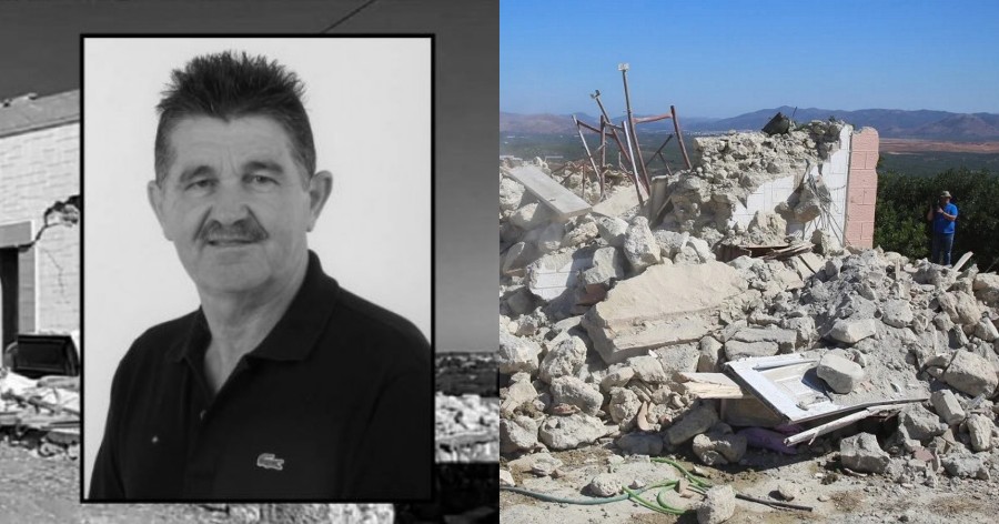 Σεισμός στο Ηράκλειο: Ό άτυχος εργολάβος που σκοτώθηκε στο εκκλησάκι του Προφήτη Ηλία