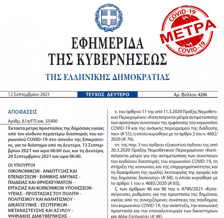 Ανεμβολιαστοι: Απαγόρευση εισόδου ακόμη και σε 12χρονους
