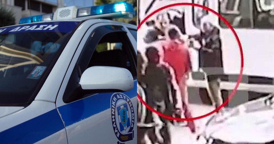 Καρέ – καρέ ο άγριος ξυλοδαρμός αστυνομικού – Χαμός στο κέντρο της Αθήνας