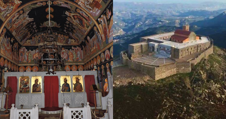 Προκαλεί δέος στους επισκέπτες η Μονή της Παναγίας της Γιάτρισσας: Είναι ένα από τα μεγαλύτερα προσκυνήματα της Ελλάδας