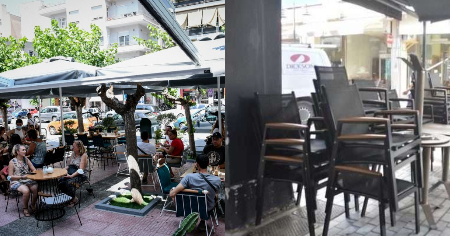 Τέλος στους «ανοιχτούς» χώρους με πλαϊνές τέντες: Νέα περιοριστικά μέτρα και αλλαγές σε καφέ και μπαρ
