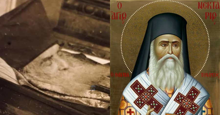 Παράτησαν το φέρετρο του Αγίου Νεκτάριου στα σκαλιά: Ούτε οι Ιερείς είχαν χρόνο να τον διαβάσουν
