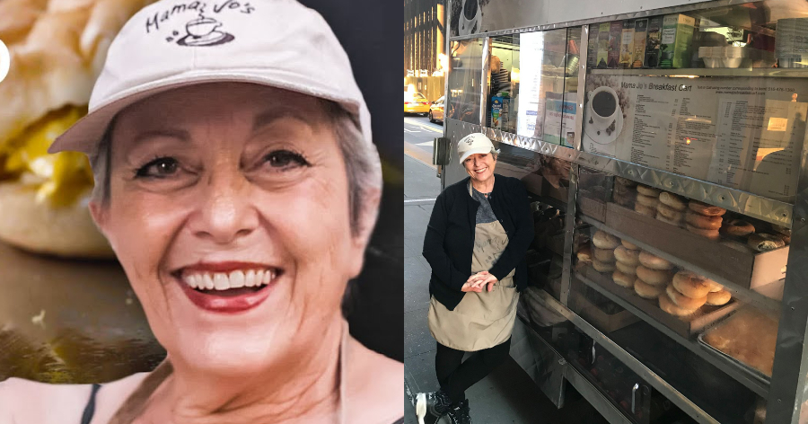 Ουρές για το φαγητό 68χρονης Ελληνίδας στη Νέα Υόρκη: Έστησε καντίνα και πουλά ελληνικό φαγητό