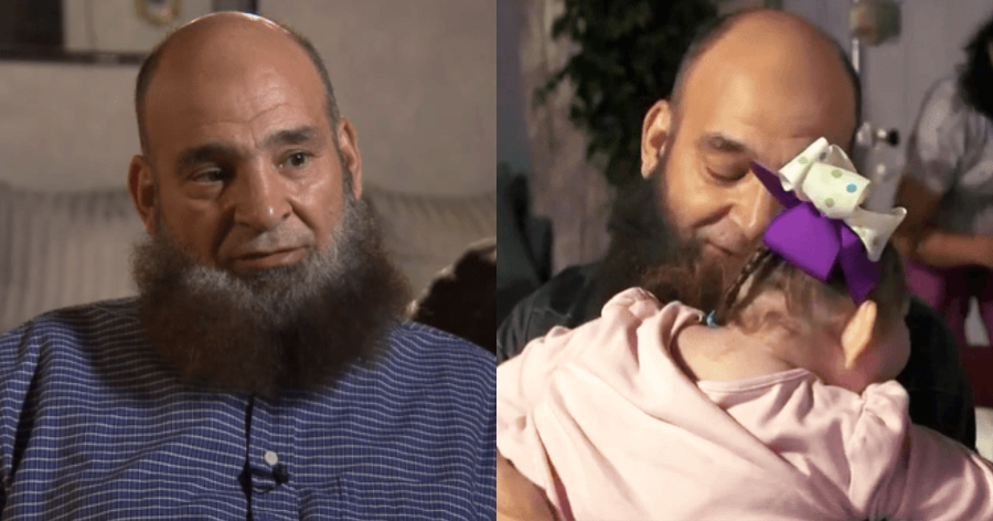 Ο Mohamed Bzeek είναι ο πατέρας των παιδιών που πονάνε: Πεθαίνουν στην αγκαλιά του