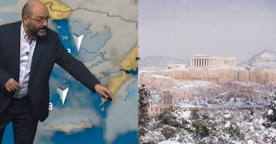 Σάκης Αρναούτογλου: Έρχεται χειρότερη κακοκαιρία & με χιόνια