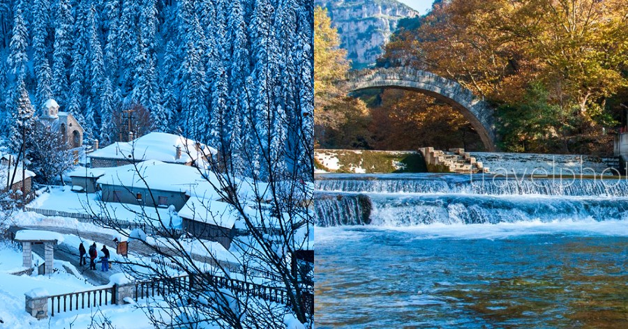 Θυμίζουν παράδεισο: 30 μέρη στην Ελλάδα που θυμίζουν παραμύθι το χειμώνα