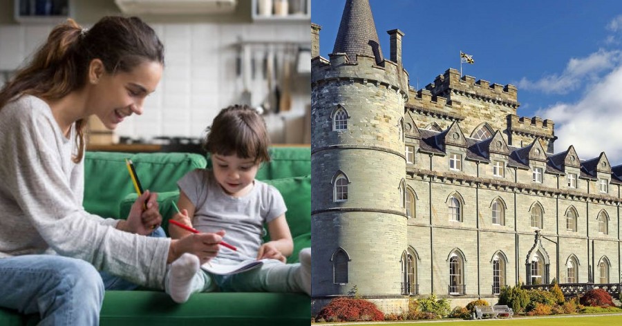 Ζητείται νταντά με αμοιβή 10.700 ευρώ για να φροντίσει δύο παιδιά σε κάστρο τα Χριστούγεννα