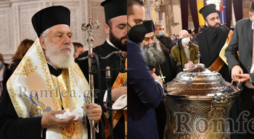 Το μύρο του Αγίου Δημητρίου «πλημμύρισε» τη Θεσσαλονίκη